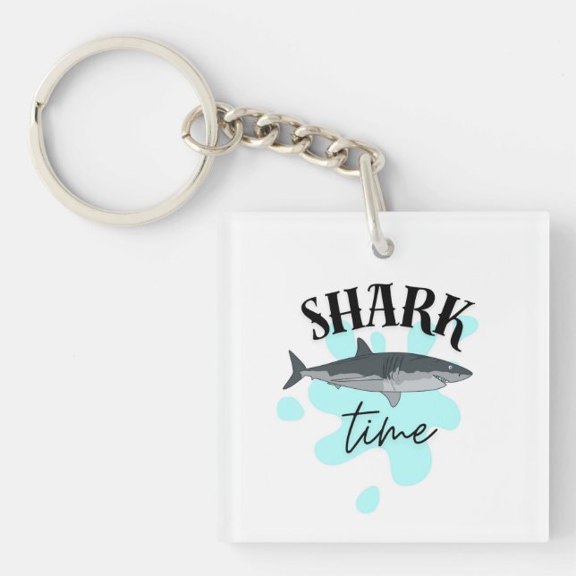 SHARK TIME KEYCHAIN (Front)