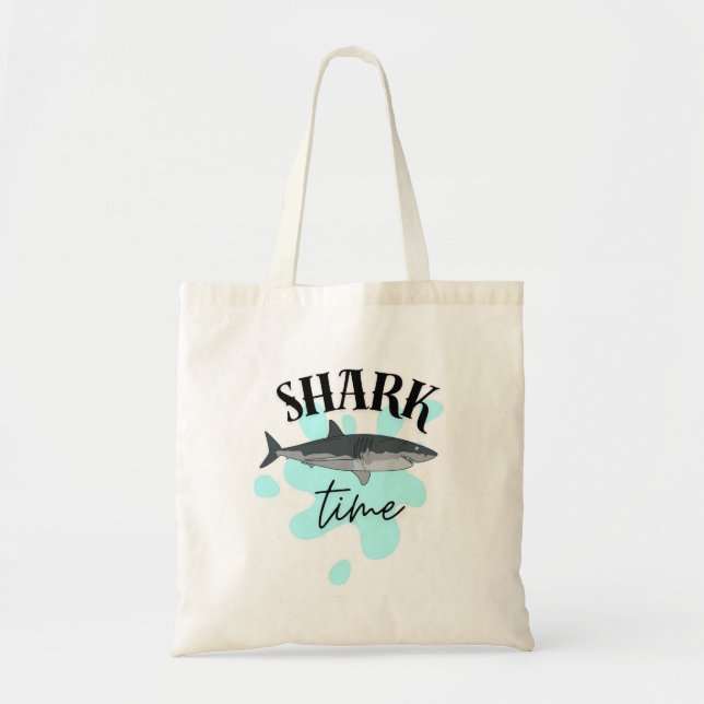 SHARK TIME TOTE BAG (Front)
