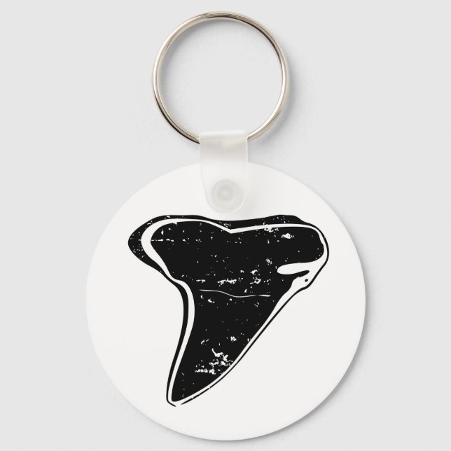 Shark tooth keychain (Front)