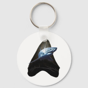 Shark Tooth Keychain