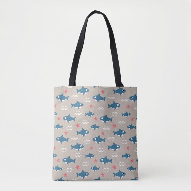 Shark Tote Bag (Front)