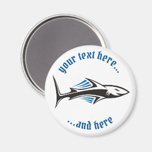 Shark Tribal Icon 1 Magnet