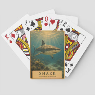Shark Tropical Pacific VINTAGE Playing Cards