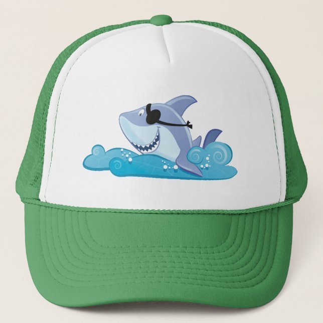 SHARK TRUCKER HAT (Front)