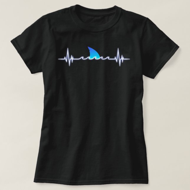 Shark Tshirt, Shark Shirt, Shark Lover Gift, Shark T-Shirt (Design Front)