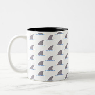 shark Two-Tone coffee mug