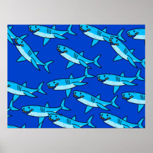 Shark Wallpaper Poster