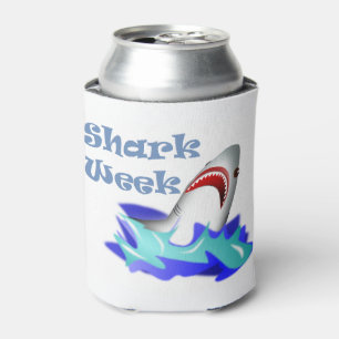 Shark Week Can Cooler
