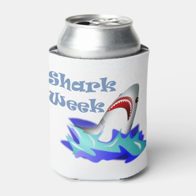 Shark Week Can Cooler (Can Front)