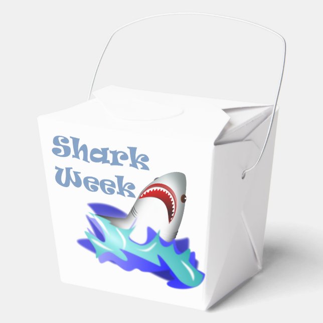 Shark Week Favor Box (Front)