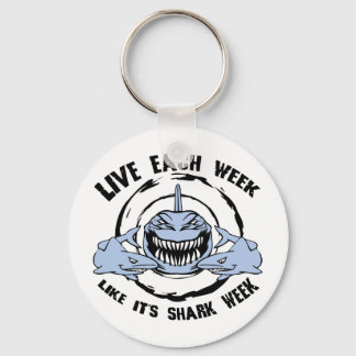 Shark Week Keychain