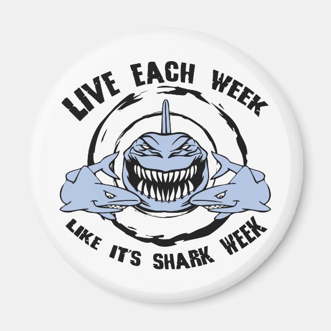 Shark Week Magnet (Front)