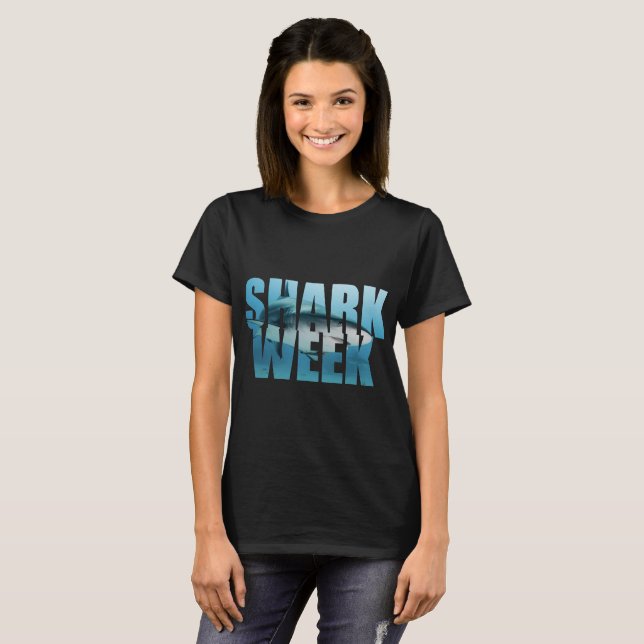 shark week shark T-Shirt (Front Full)