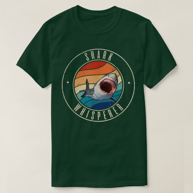 Shark Whisperer  T-Shirt (Design Front)
