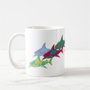 shark , wild animals coffee mug