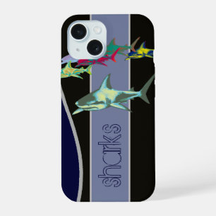 shark -  wild animals iPhone 15 case