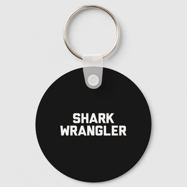 Shark Wrangler Keychain (Front)