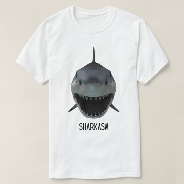 sharkasm T-Shirt (Design Front)