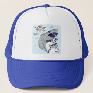 Sharkey Finatra Swimmin' Trucker Hat