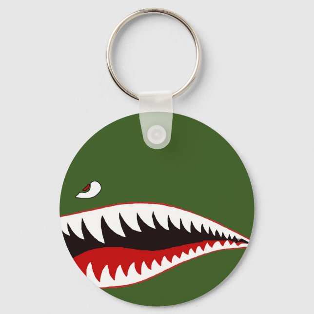 Sharkmouth Keychain (Front)
