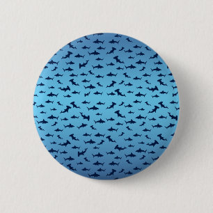 Sharks 2 Inch Round Button