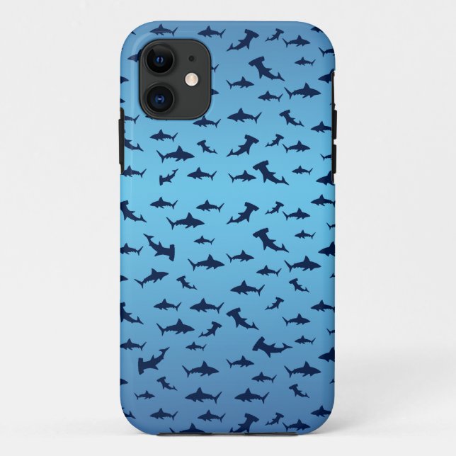 Sharks Case-Mate iPhone Case (Back)