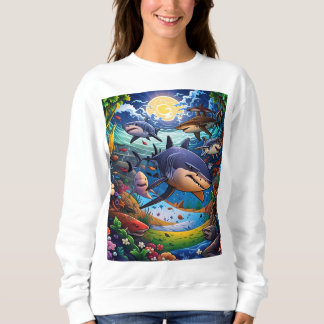 Sharks: coming at you sweatshirt