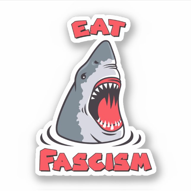 Sharks Eat Fascism Anti-Fascist (Front)