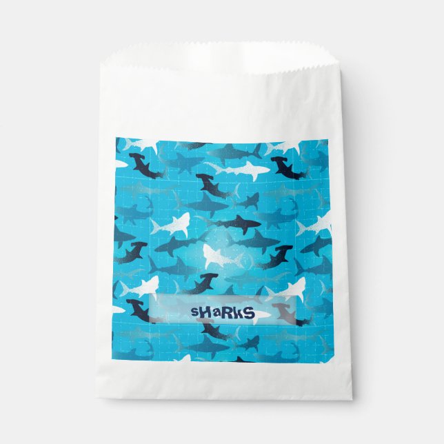 sharks! favour bag (Front)