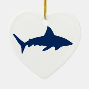 Sharks/Jaws Ceramic Ornament
