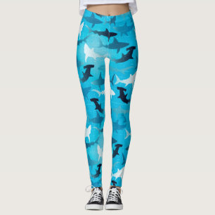 sharks! - leggings