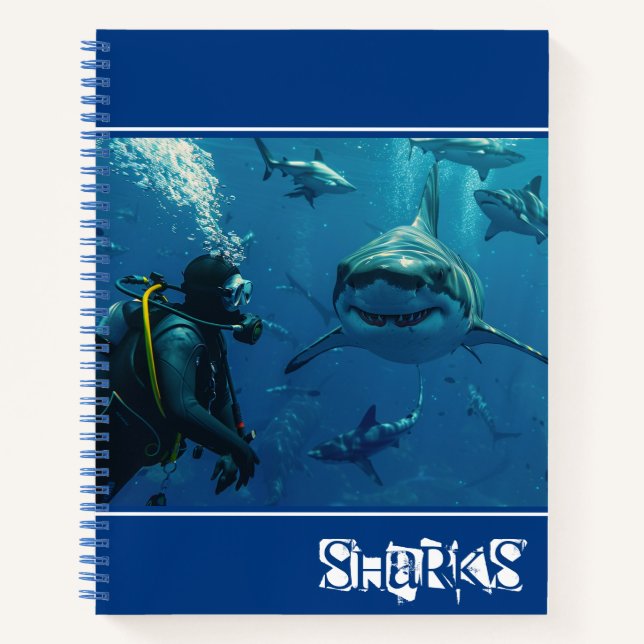 Sharks Notebook (Front)
