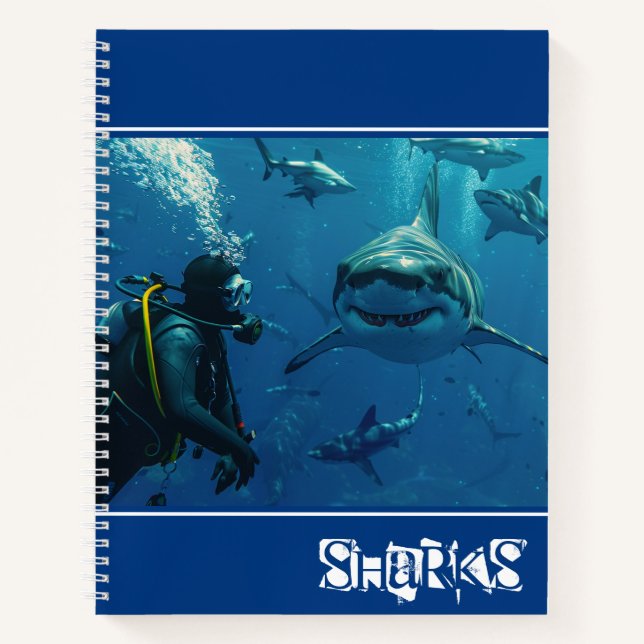 Sharks Notebook (Front)