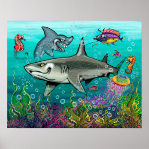 Sharks Poster