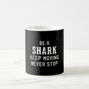 Sharks Shark Fin Fish Sea Ocean Cool Funny Gift Coffee Mug