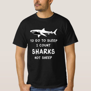 Sharks Shark Fin Fish Sea Ocean Funny Gift Idea T-Shirt