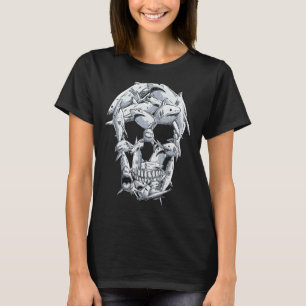 Sharks skull for men women kids boys girls shark H T-Shirt