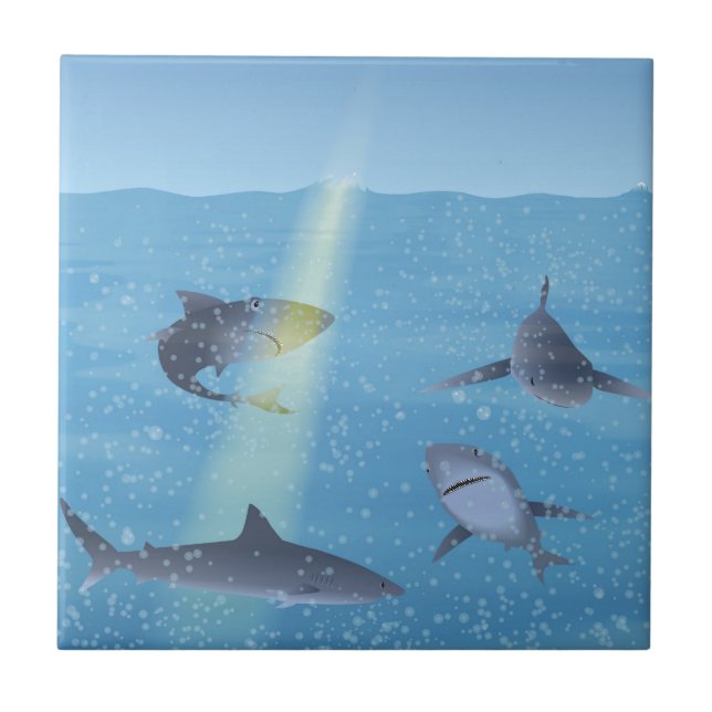 Sharks Tile (Front)