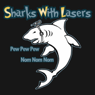 sharks with lasers gifts on zazzle ca
