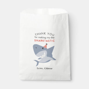 Sharktastic Birthday Thank You Favour Bag