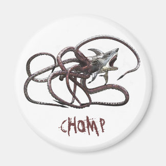 Sharktopus CHOMP magnet