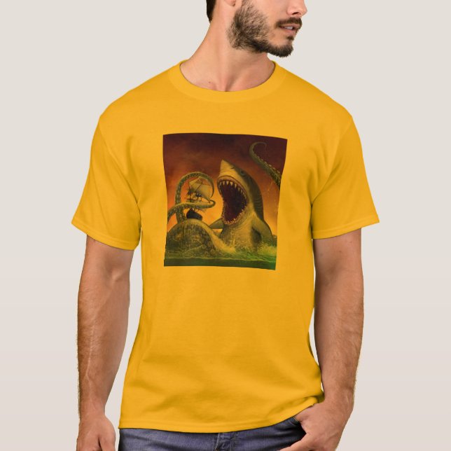Sharktopus! T-Shirt (Front)