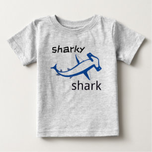 Sharky Shark Summer Baby T-Shirt