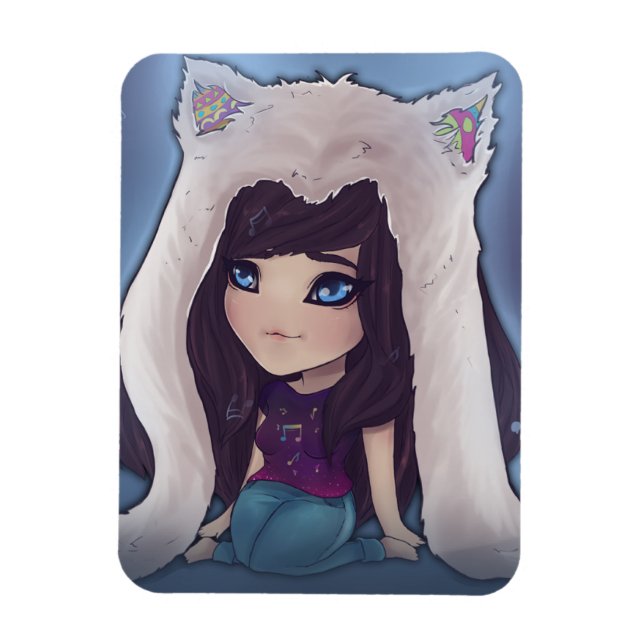 Sharm Chibi Magnet (Vertical)