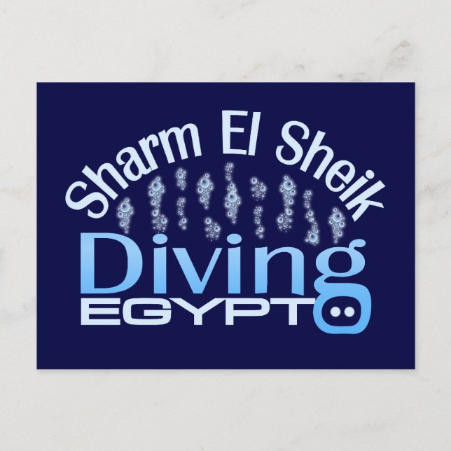 SHARM EL SHEIK postcard, customize Postcard (Front)
