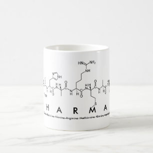 Sharman peptide name mug
