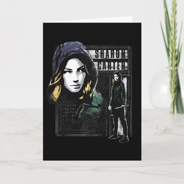 Sharon Carter Fugitive Graphic Card (Front)