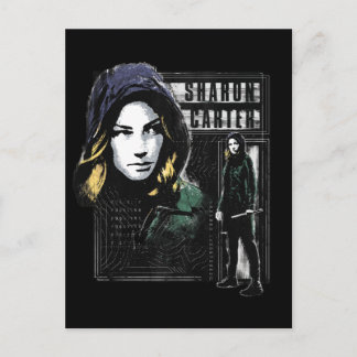 Sharon Carter Fugitive Graphic Postcard