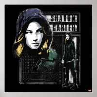 Sharon Carter Fugitive Graphic