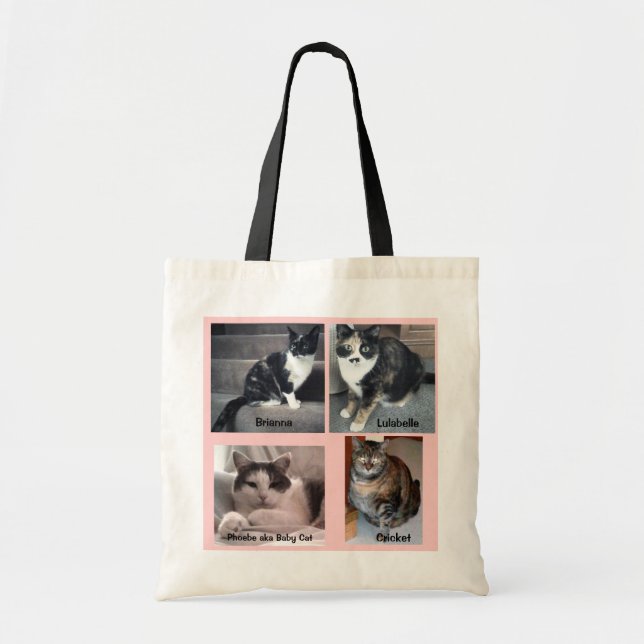 Sharon Dreyers Kitties on a Tote Bag (Front)